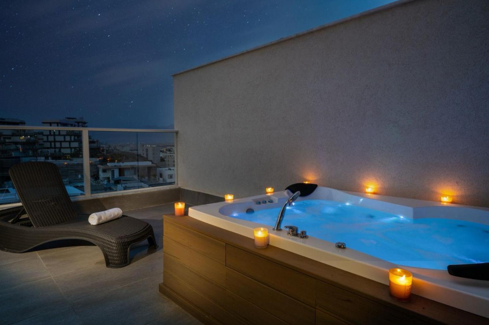 דירות אילת Mountain And Sea View - Penthouse With Private Pool מראה חיצוני תמונה